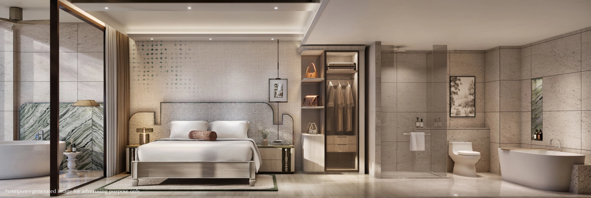 1 Bedroom 67 sq.m. - Master Bedroom