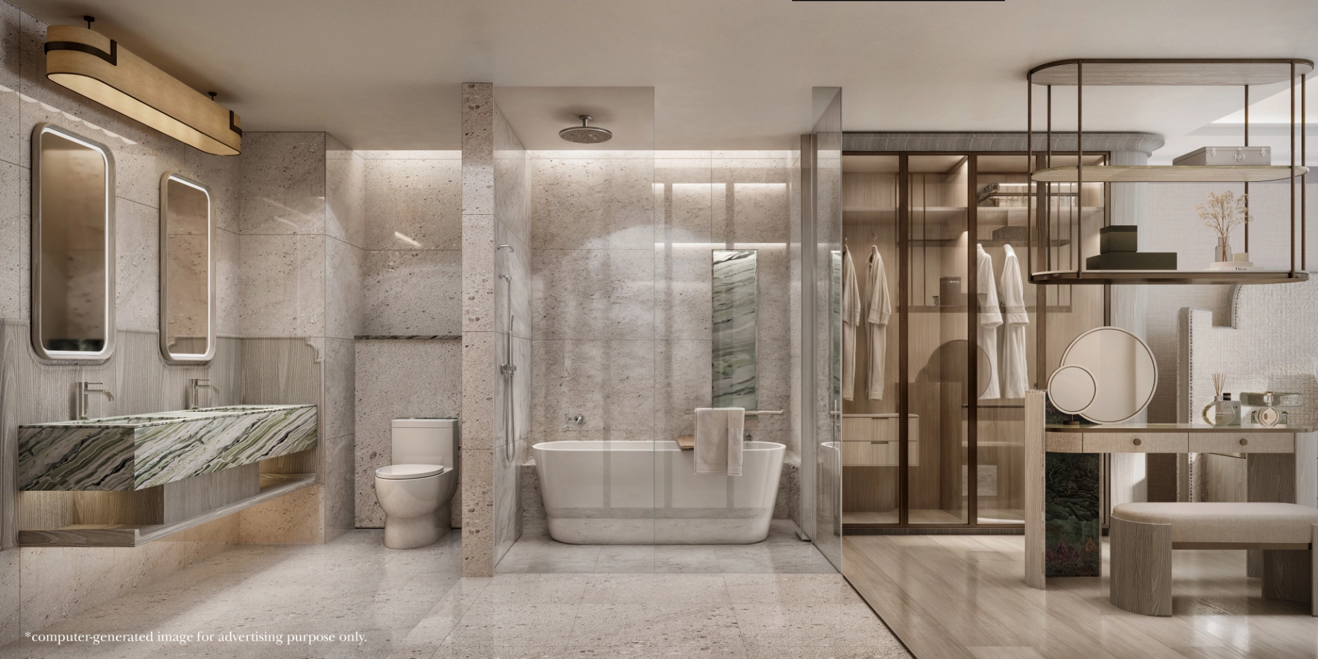 2 Bedroom 100 sq.m. - Bathroom